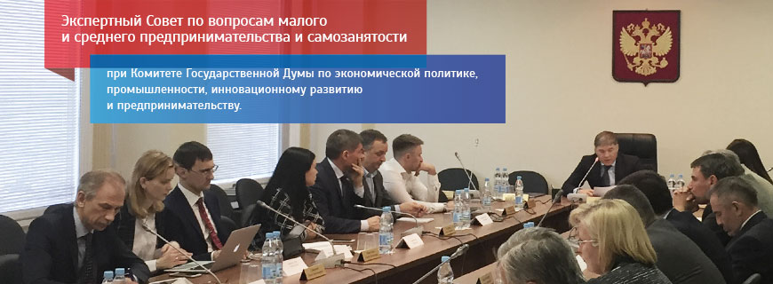 Экспертный Совет по вопросам малого и среднего предпринимательства